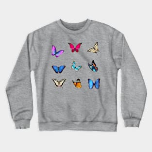 Butterflies Crewneck Sweatshirt